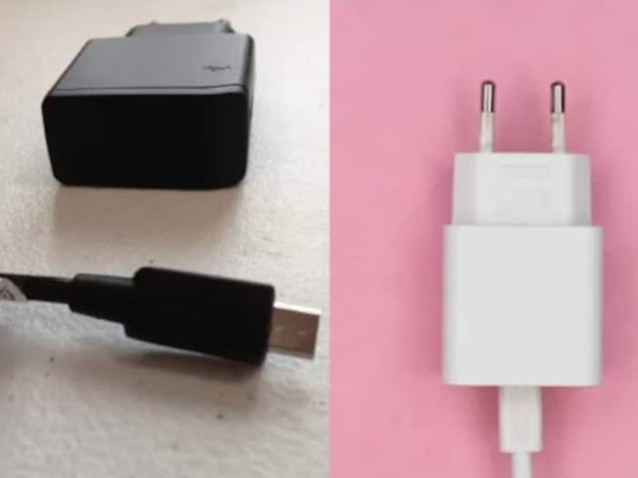 Why mobile chargers black white