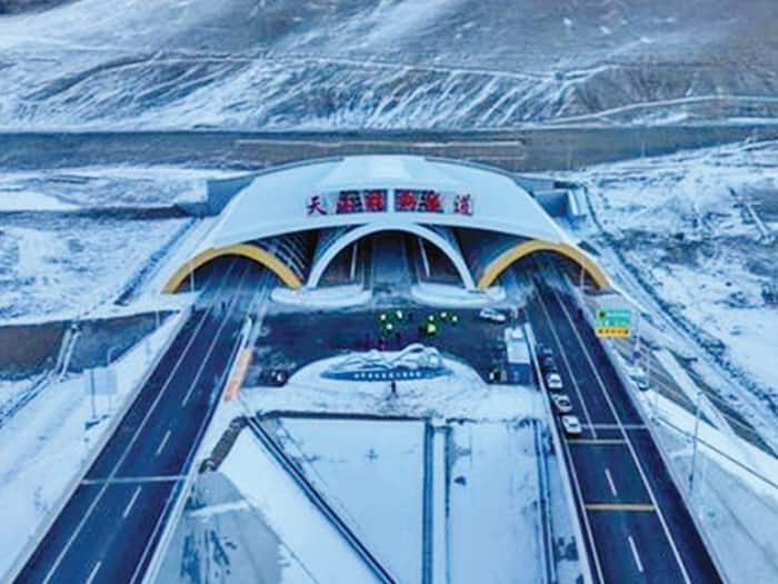 China secret tunnel construction