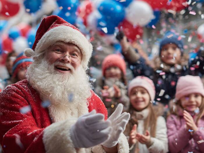 Christmas blue color
