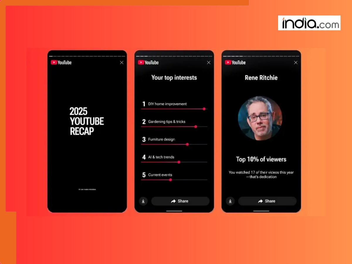 YouTube introduces new recap 2025: A step-by-step guide to checking your year in videos