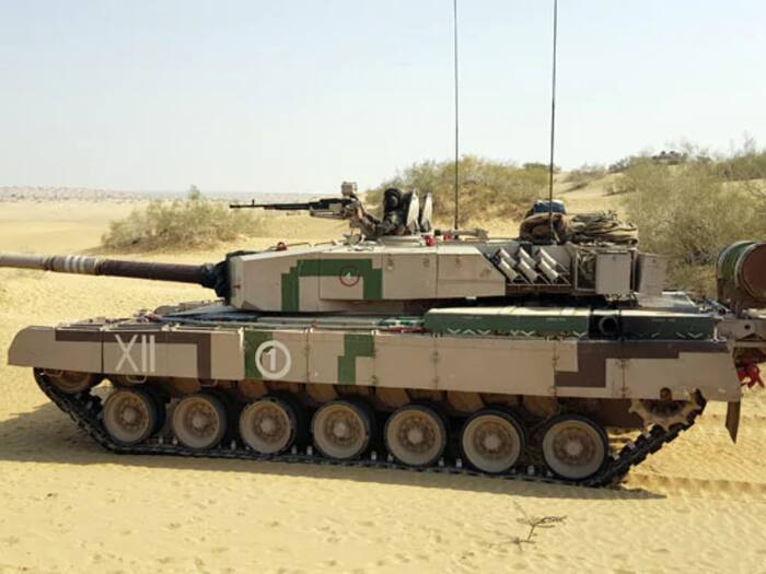 India Arjun tank engine