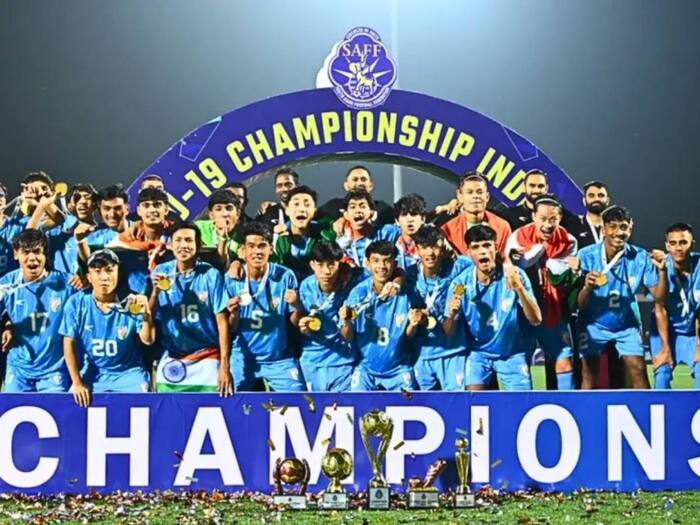 India crowned SAFF U19 champions after nerve wracking final
