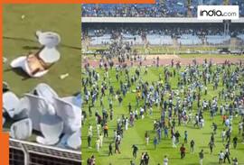 WATCH: Chaos erupts at Salt Lake Stadium, Kolkata, as fans vandalise property amid poor management during Lionel Messi’s visit
