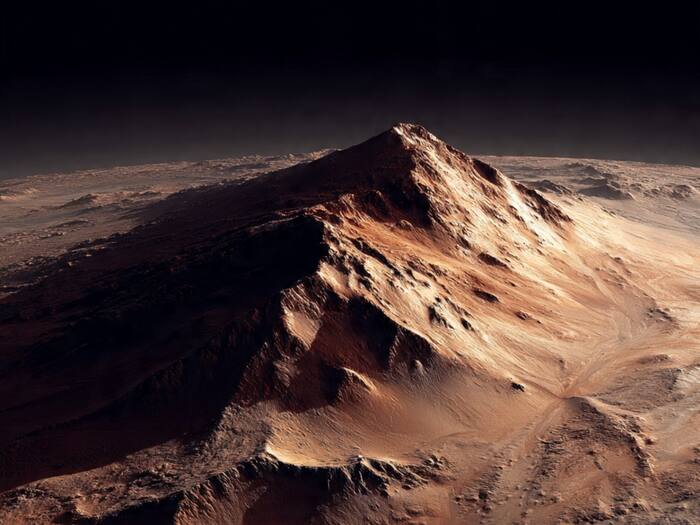 Mountain Bigger Than Mount Everest Mars