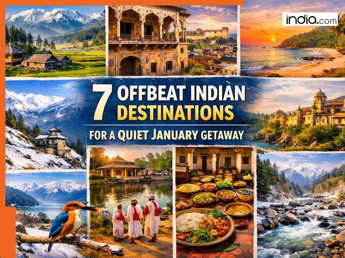 Looking to Escape the Crowds? These 7 Offbeat Indian Destinations are perfect for a Quiet January Getaway