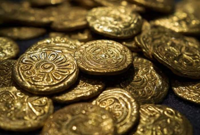 Rare ancient gold coins found