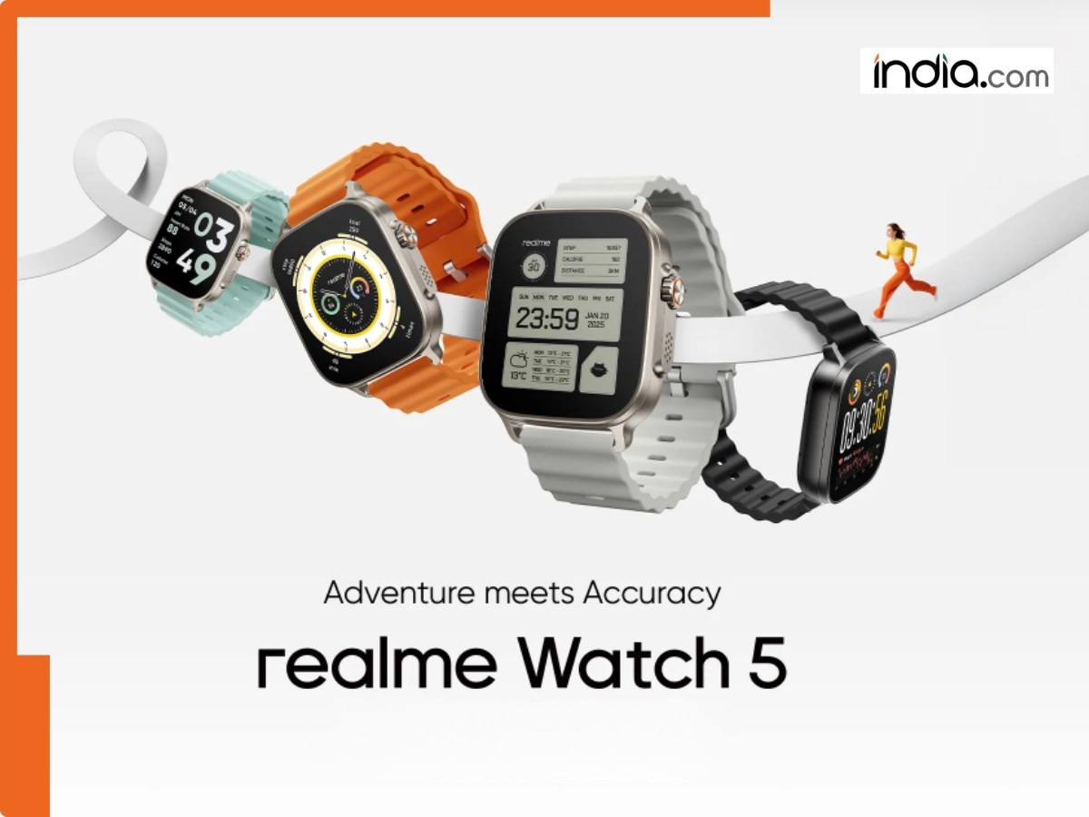 Bigger Screen, New Colours… and a hidden upgrade? Realme watch 5’s India debut sparks curiosity