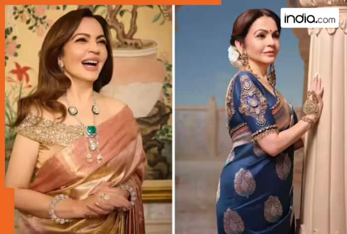 Year Ender 2025: Kanjeevaram, Banarasi to Sequin, check out Mukesh Ambani's wife, Nita Ambani's exquisite saree looks that stunned everyone