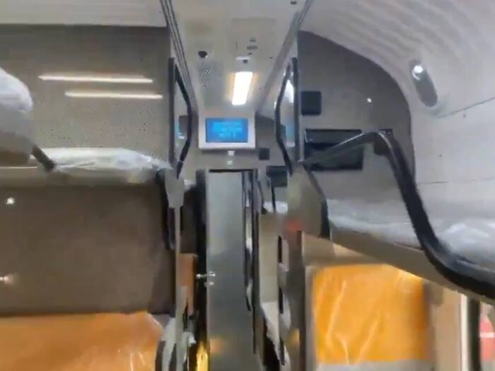 Vande Bharat Sleeper Interior Photos