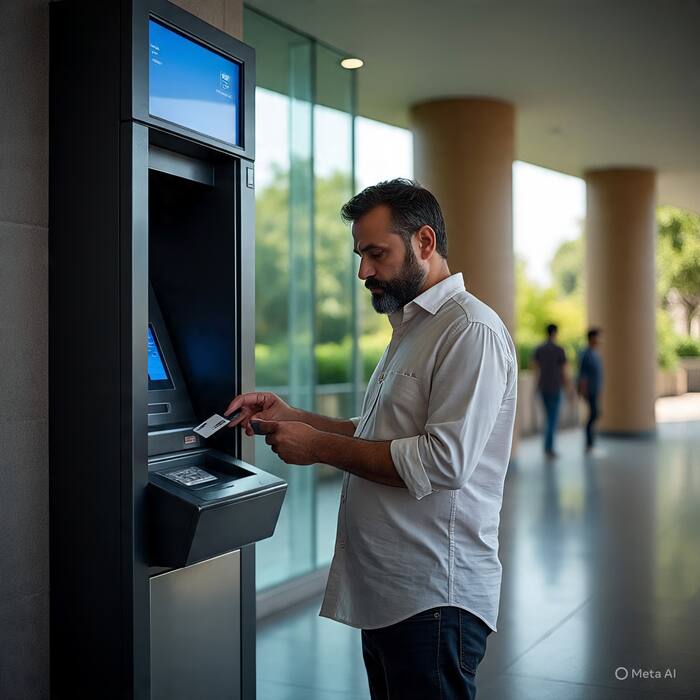 Atm money with drawer images