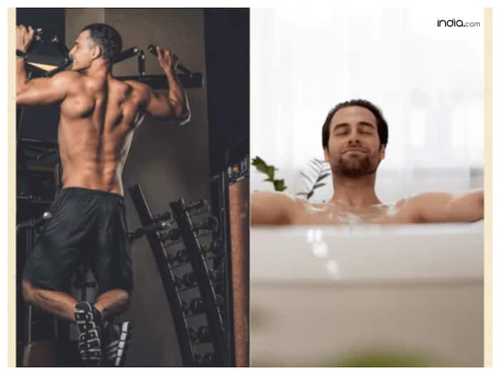 Bath after workout images  1