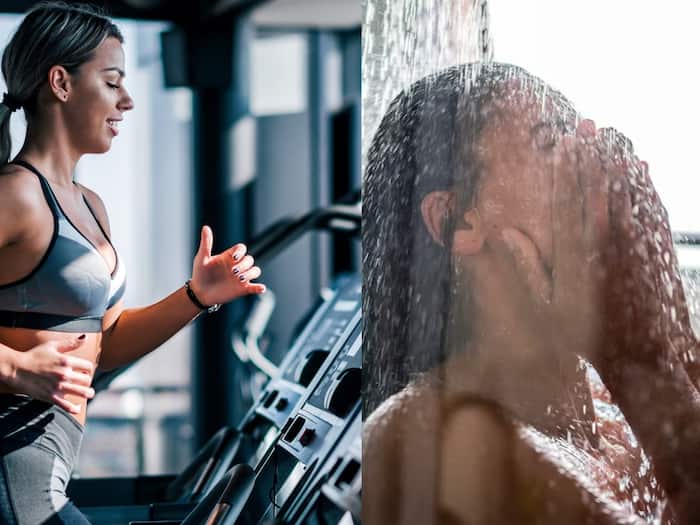 Bath after workout images