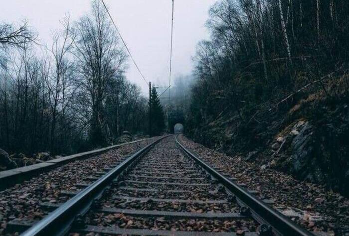 Cement sleepers railway track