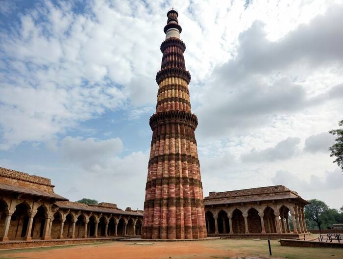 Qutub Minar top Pakistan rumor