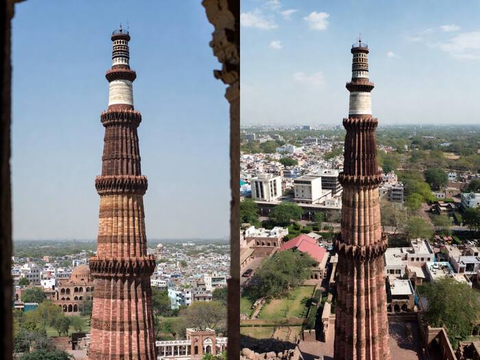 Qutub Minar se Pakistan dikhta hai