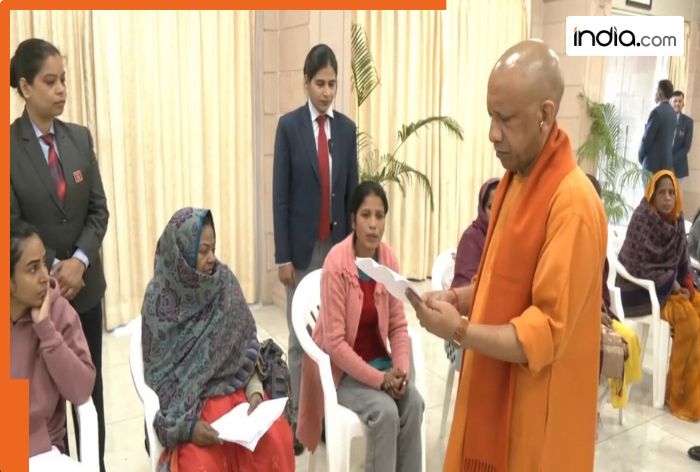 CM Yogi addresses concerns at Janta Darshan in Lucknow, orders officials to solve grievances