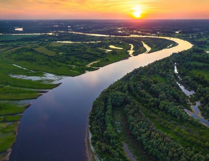 Major rivers of the world