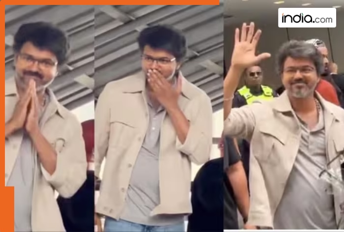 Vijay’s Malaysia visit turns emotional as actor interacts with fans before flying back – Watch