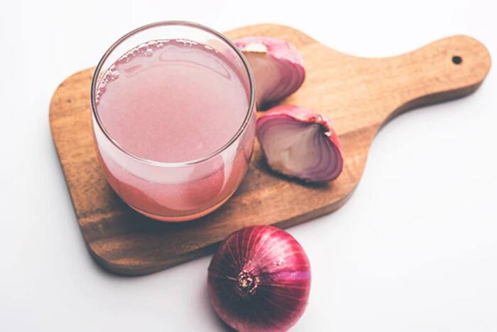 Onion juice for hair growth