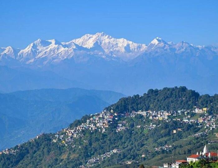 Peaceful mountain place