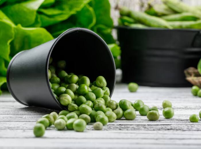 Peas protein content