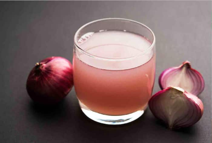 Onion juice for hair growth