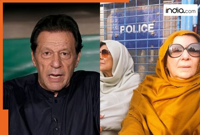 Fresh setback for Imran Khan! PTI founder’s sister debarred from visiting jail, PTI leaders stage protest outside…., water canons…