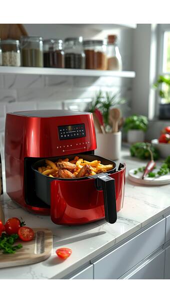 Compact Air Fryer for Home & Office Use