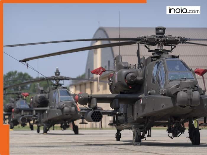 Apache helicopters, Patriot missiles