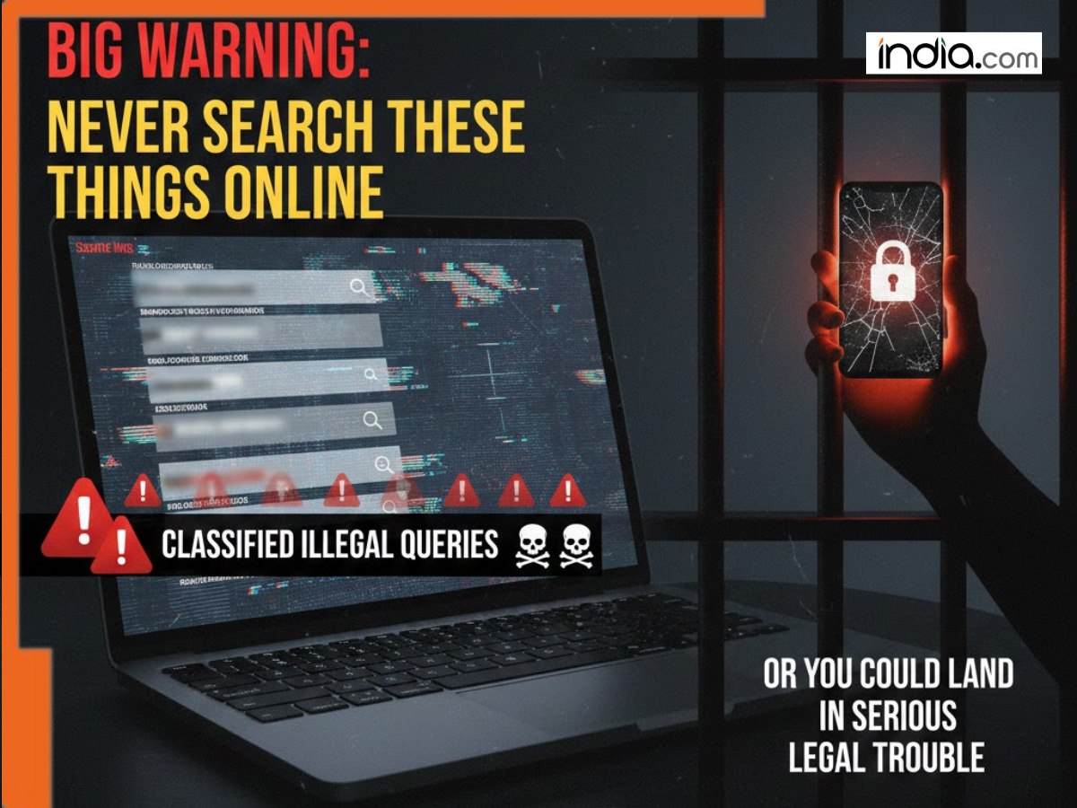 'BIG WARNING' for internet users searching certain topics on Google or ChatGPT could lead to serious legal trouble