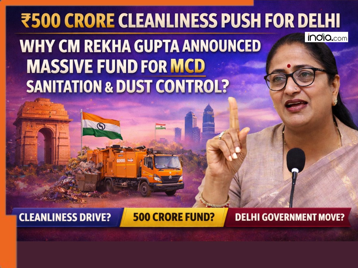 Delhi Government clears ₹500 crore for MCD: CM Rekha Gupta’s big move to improve sanitation and control dust pollution