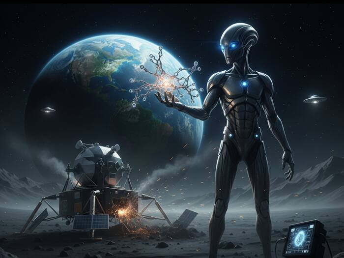 Carbon Nanotubes on Moon