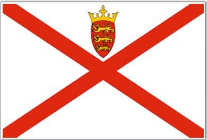 Flags with lion emblem