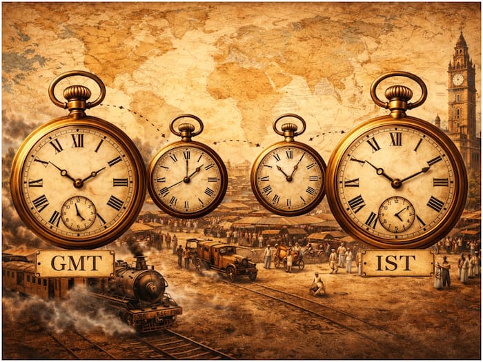 GMT and IST difference