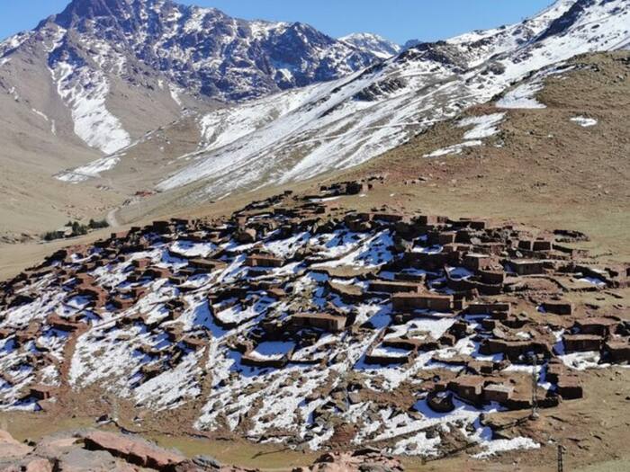 Gold mining town