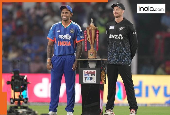 India vs New Zealand 5th T20 Match Live Score: Lockie Ferguson strikes, Sanju Samson departs at 6, Ishan Kishan joins Abhishek Sharma