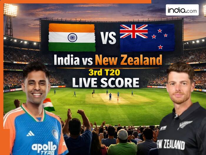 India vs New Zealand T20 live score