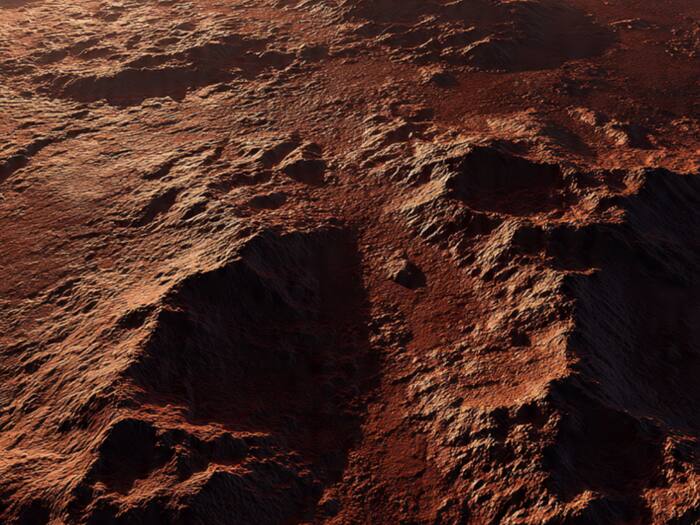 Mars rain history