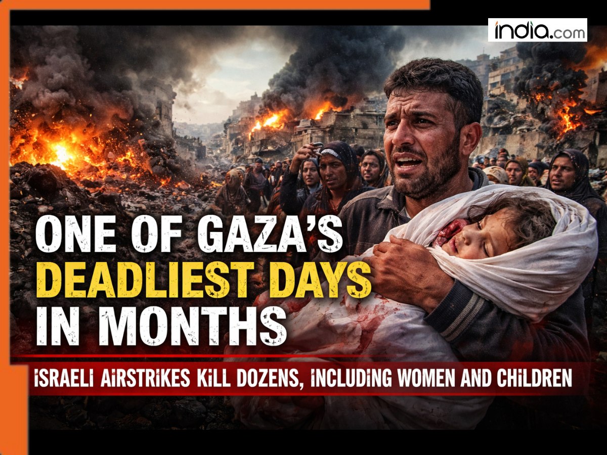 One of Gaza’s deadliest days in weeks as Israeli airstrikes kill dozens, including women and children