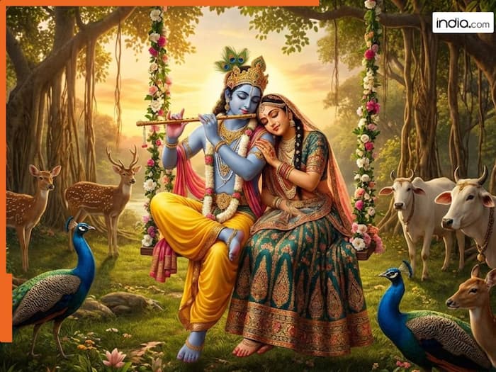 राधा रानी से प्रेम करते थे श्रीकृष्ण...फिर क्यों उन्हें छोड़कर किया रुकमणी से विवाह? यहां पढ़ें राधा-कृष्ण की कहानी