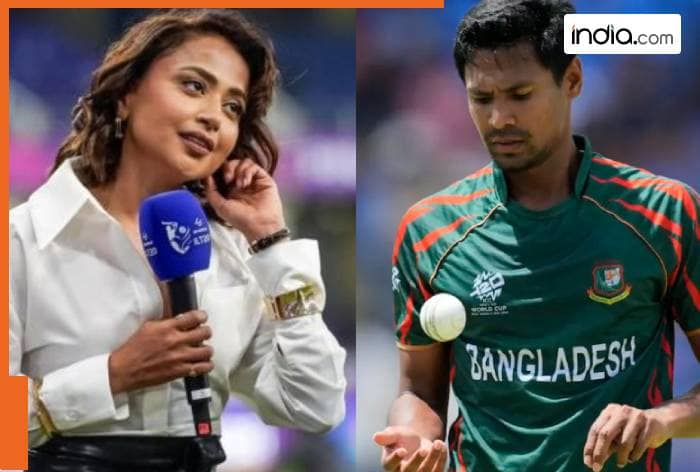 IPL 2026, Mustafizur Rahman, Sports Presenter Ridhima Pathak, Ridhima Pathak, Kolkata Knight Riders, KKR, Shah Rukh Khan, Bangladesh Premier League, ICC Men's T20 World Cup 2026, Waqar Younis, Ramiz Raja, and Darren Gough, Zainab Abbas