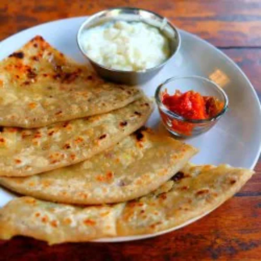 Stuffed Parathas From Gali Corners
