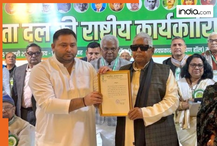 Amid family feud, Tejashwi Yadav appointed as RJD’s new national working president