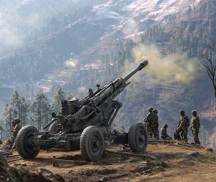 Artillery 155mm shells