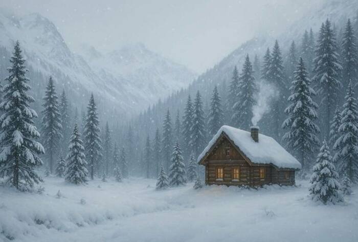 Dangerous roads in winter India  2