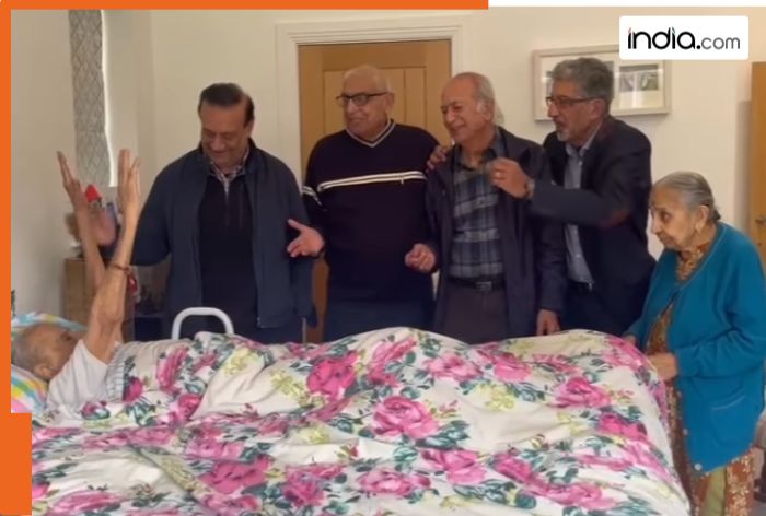 'Tere jaisa yaar kahan': Elderly man's last reunion with old friends leaves internet emotional | WATCH viral video