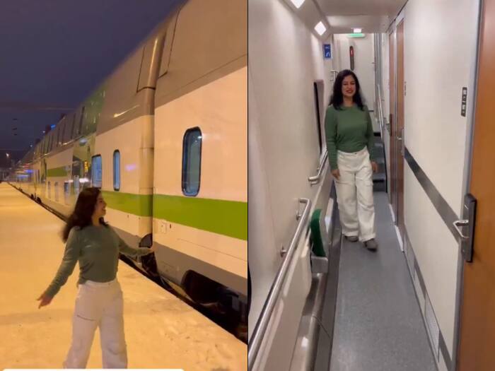 Finland Train Viral Video