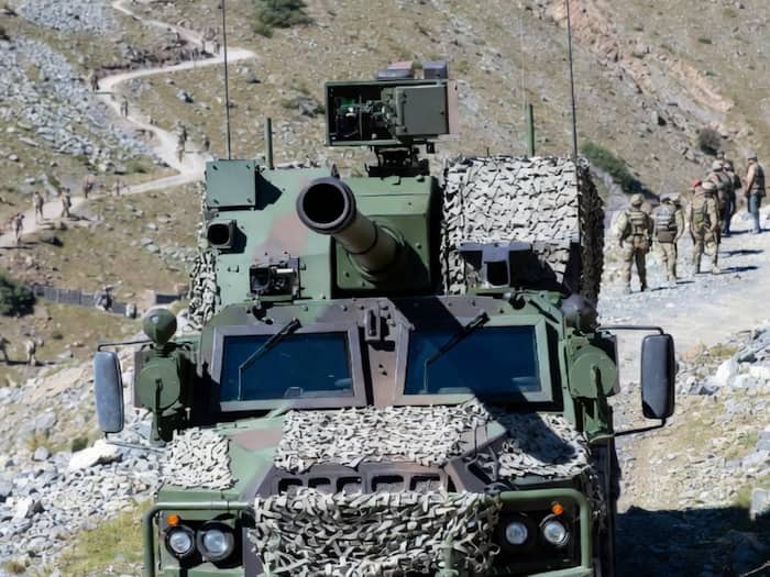 Army mounted gun system