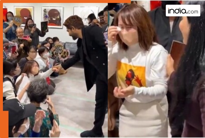 Allu Arjun leaves Japanese fan overwhelmed after warm interaction at Pushpa 2 Tokyo meet - Watch
