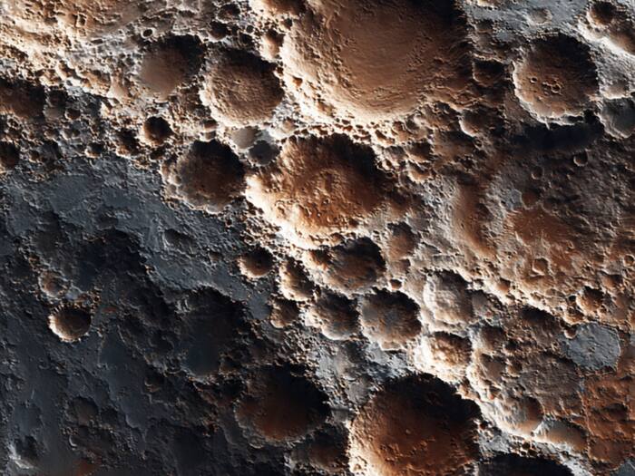 Proof of rain on mars